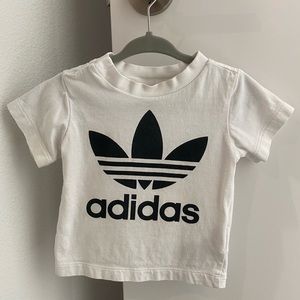 Adidas trefoil tee